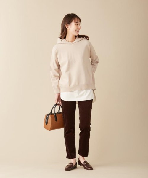 J.PRESS LADIES（LARGE SIZE）(J．プレス　レディス（大きいサイズ）)/【洗える】21Wストレッチコーデュロイ パンツ/img24