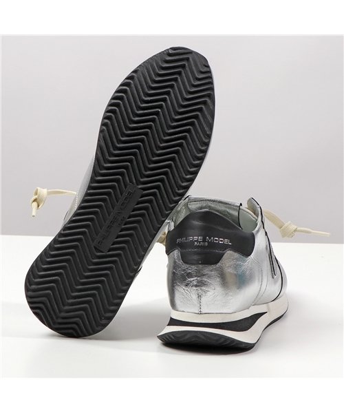 PHILIPPE MODEL(フィリップモデル)/【PHILIPPE MODEL(フィリップモデル)】TZLD M007 TRPX Metal レザー ローカット スニーカー シューズ 靴 ARGENT レディ/img04