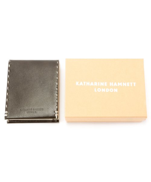 KATHARINE HAMNETT(キャサリン ハムネット)/キャサリンハムネット 財布 二つ折り財布 本革 メンズ レディース KATHARINE HAMNETT 490－58704/img04