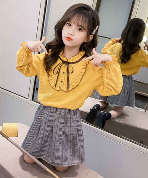 セール キッズ セットアップ 女の子 シャツ スカート 2点セット 長袖 おしゃれ カジュアル 秋冬 小学生 通学着 ミニチェック柄スカート ミニミニストア Miniministore Magaseek セール キッズ セットアップ 女の子 シャツ スカート 2点セット 長袖 おしゃれ カジュアル 秋冬 小学生 通学着 ミニチェック柄スカート ミニミニストア Miniministore Magaseek