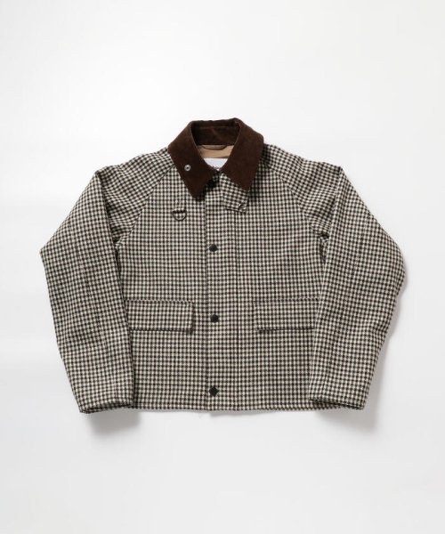 Barbour バブアー ビューフォート グレンチェック ペイズリー 38 結びつい