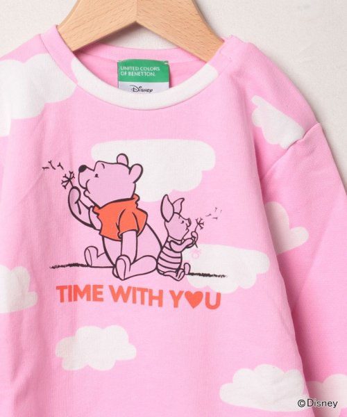 BENETTON (UNITED COLORS OF BENETTON BOYS)(ユナイテッド　カラーズ　オブ　ベネトン　ボーイズ)/【ディズニー(Disney)コラボ】Poohスウェットトップス/img05