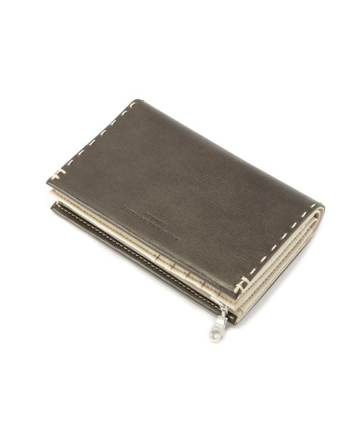 キャサリンハムネット 財布 二つ折り財布 本革 メンズ レディース ミドル KATHARINE HAMNETT 490－58705 