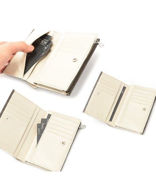 キャサリンハムネット 財布 二つ折り財布 本革 メンズ レディース ミドル KATHARINE HAMNETT 490－58705 