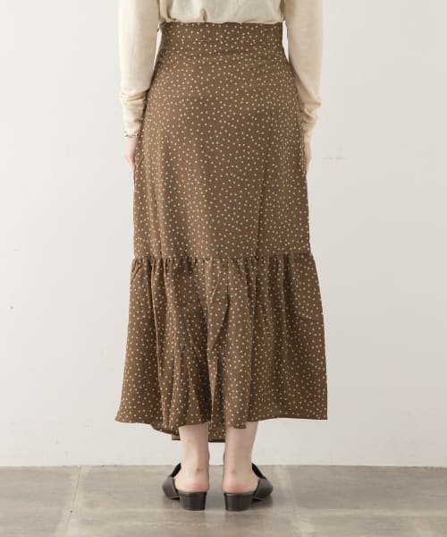 ITEMS URBANRESEARCH(アイテムズ アーバンリサーチ（レディース）)/切替ドットロングスカート∴/img09