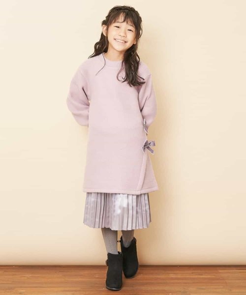 a.v.v(KID'S)(アー・ヴェ・ヴェキッズ)/[110－130]プリーツロングスカート[WEB限定サイズ]/img01