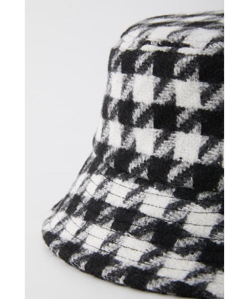 LAGUA GEM(ラグアジェム)/HOUNDSTOOTH CHECK  BUCKET HAT/img03