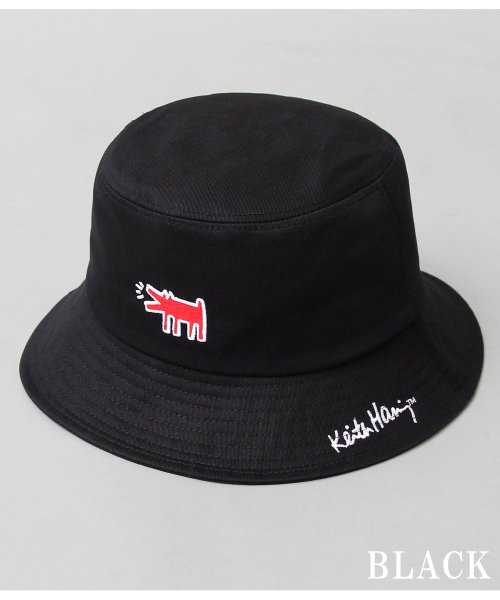 セール Keith Haring キースへリング キャンバスバケットハット 犬 エーエムエスセレクト Ams Select Magaseek