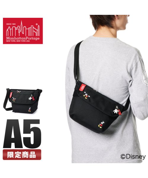 マンハッタンポーテージ ミッキー ディズニー メッセンジャーバッグ メンズ レディース Manhattan Portage Mp1603mic マンハッタンポーテージ Manhattan Portage Magaseek