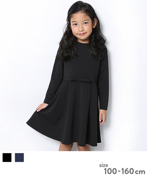 セール ウエストリボンフォーマル長袖ワンピース デビロック Devirock Magaseek