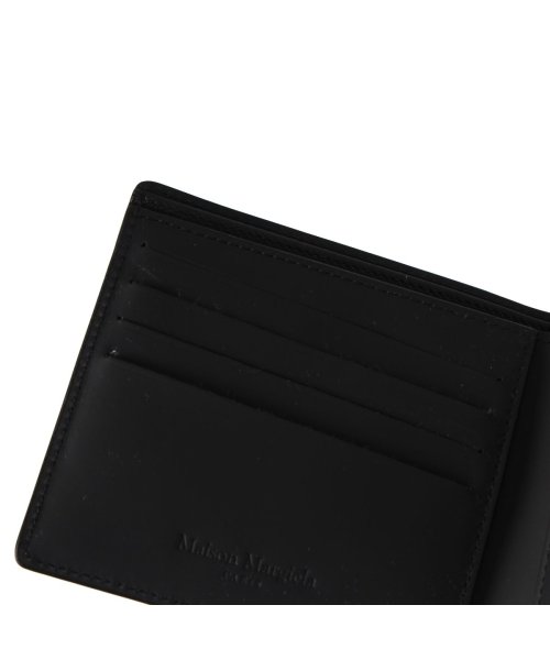 MAISON MARGIELA(メゾンマルジェラ)/メゾンマルジェラ MAISON MARGIELA 財布 二つ折り メンズ レディース BI－FOLD WALLET レザー ホワイト シルバー 白 S35UI0/img06