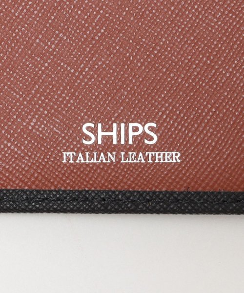 SHIPS MEN(シップス　メン)/*SHIPS: 【SAFFIANO LEATHER】 2トーン 2つ折 ウォレット （財布）/img06