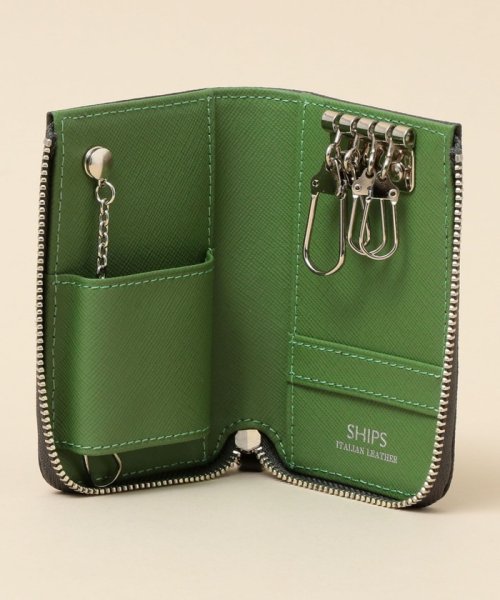 Web限定 Ships Saffiano Leather 2トーン キーケース シップス メン Ships Men Magaseek Web限定 Ships Saffiano Leather 2トーン キーケース シップス メン Ships Men Magaseek