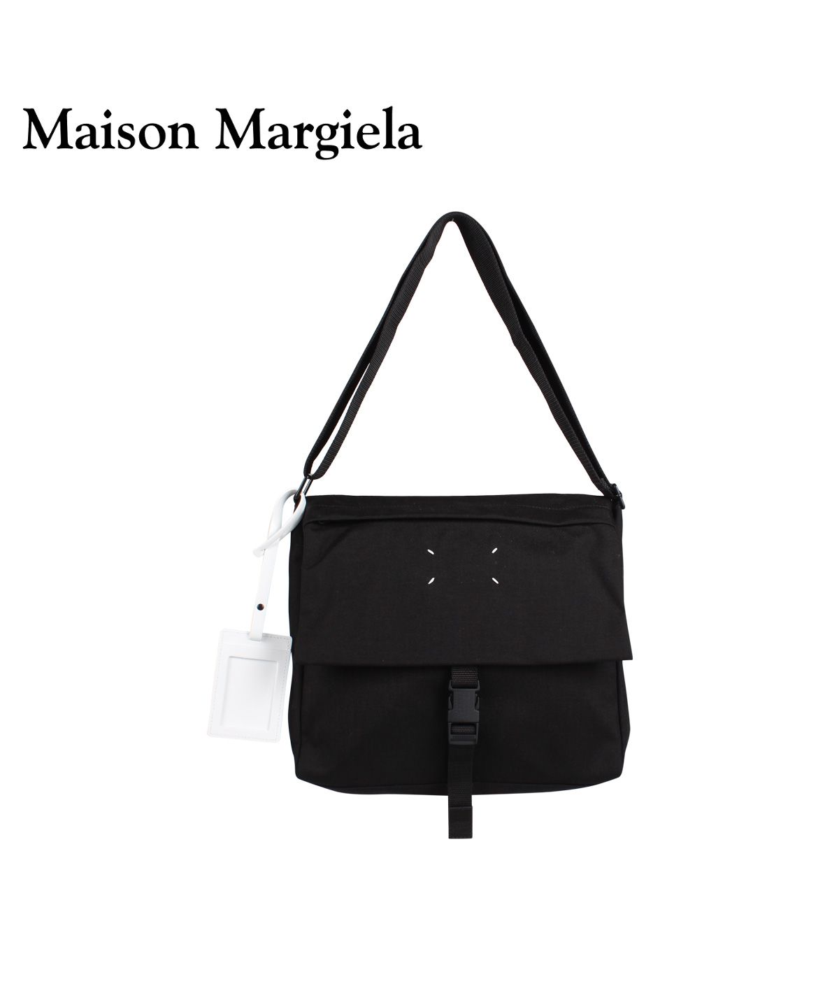 メゾンマルジェラ MAISON MARGIELA バッグ ショルダーバッグ メンズ レディース FOUR STITCH FLAP CROSSBODY  BAG ブ