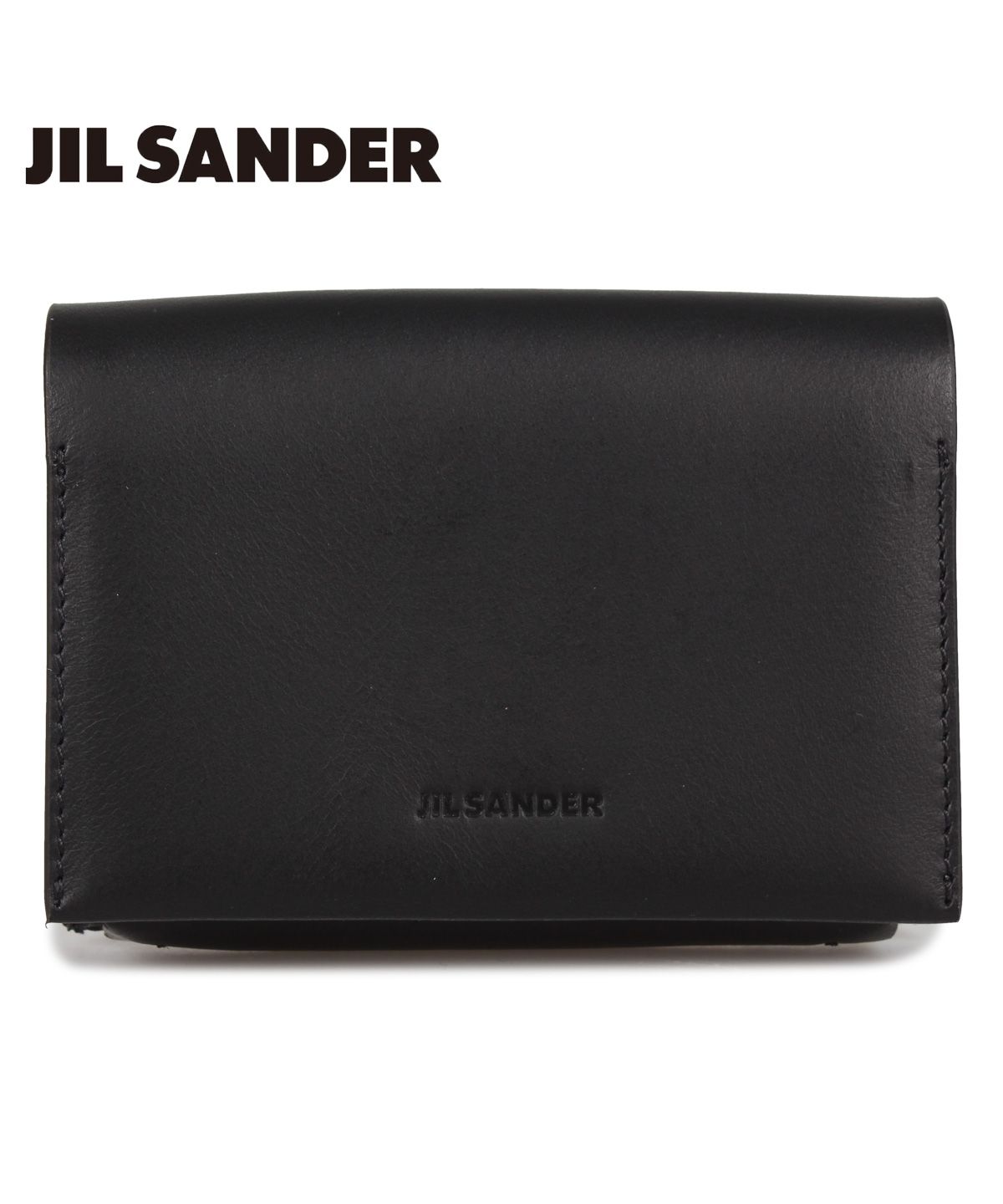 ★新品未使用★JILSANDER カードケース名刺入れ ジルサンダー ブラック黒