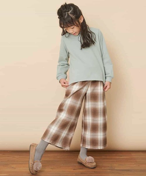 a.v.v(KID'S)(アー・ヴェ・ヴェキッズ)/[100－130]【裏起毛】バックレースアップトレーナー[WEB限定サイズ]/img04