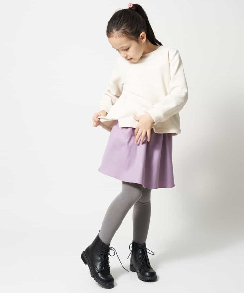 a.v.v(KID'S)(アー・ヴェ・ヴェキッズ)/[100－130]【裏起毛】バックレースアップトレーナー[WEB限定サイズ]/img09