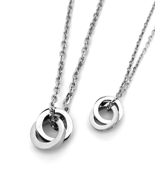 LHME WEB限定 ダイバーシティペアネックレス2nd type A / サージカル