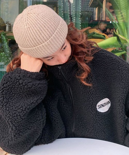 セール ブルゾンジャケット レディース ボアジャケット もこもこ 防寒コート ビッグシルエット 新作 秋 冬 アウター ボリューム袖 ミニミニストア Miniministore Magaseek