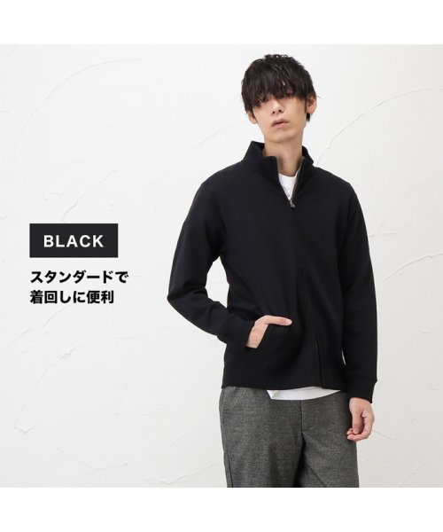 MAC HOUSE(men)(マックハウス（メンズ）)/NAVY ネイビー コットン裏毛スタンド MH/03724FW/img05