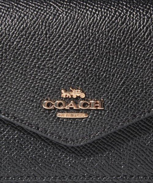 COACH(コーチ)/【COACH】三つ折り財布 スモール ウォレット クロスグレイン レザー/img06