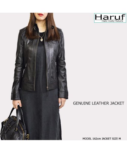 レザージャケット シングルライダースジャケット 革ジャン レディース 本革 スタンドカラー ラムレザー レディースアウター 秋冬 DANIELLA 