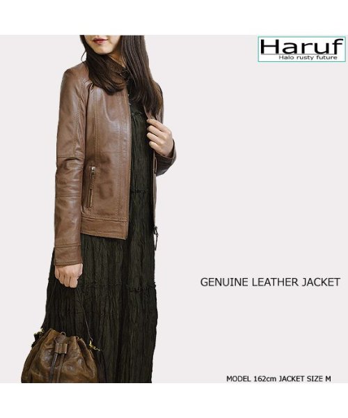 レザージャケット シングルライダースジャケット 革ジャン レディース 本革 スタンドカラー ラムレザー レディースアウター 秋冬 DANIELLA 