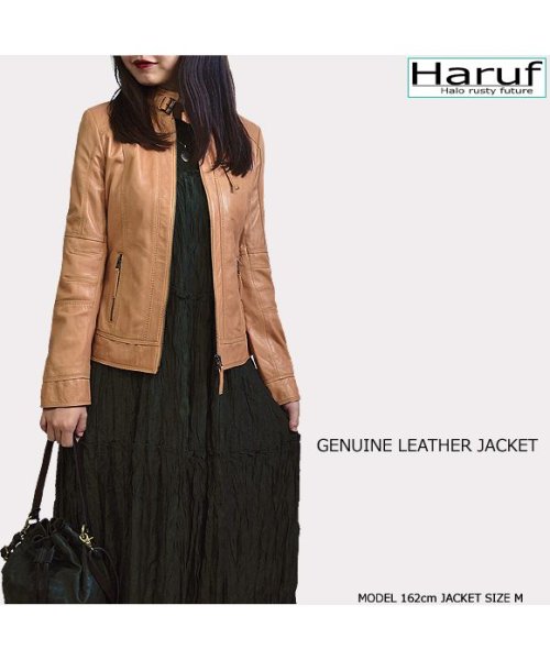 レザージャケット シングルライダースジャケット 革ジャン レディース 本革 スタンドカラー ラムレザー レディースアウター 秋冬 DANIELLA 