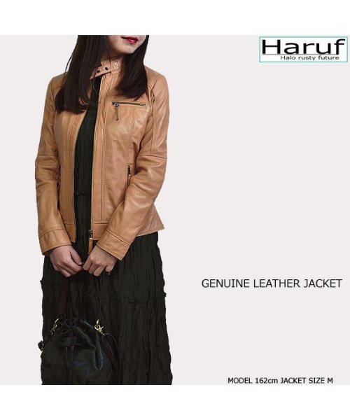 レザージャケット シングルライダースジャケット 革ジャン レディース 本革 スタンドカラー ラムレザー レディースアウター 秋冬 DANIELLA 