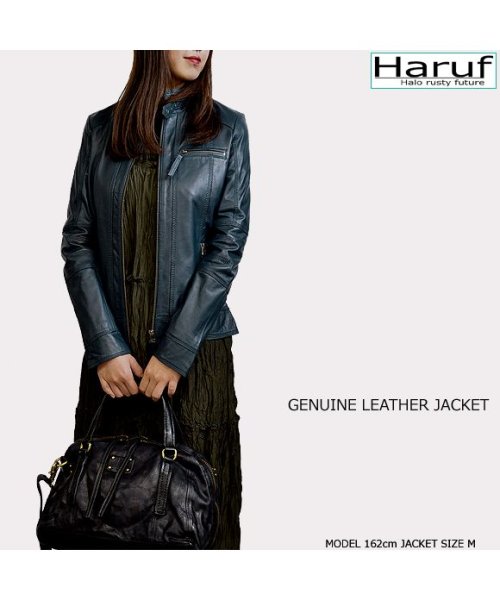 レザージャケット シングルライダースジャケット 革ジャン レディース 本革 スタンドカラー ラムレザー レディースアウター 秋冬 DANIELLA 