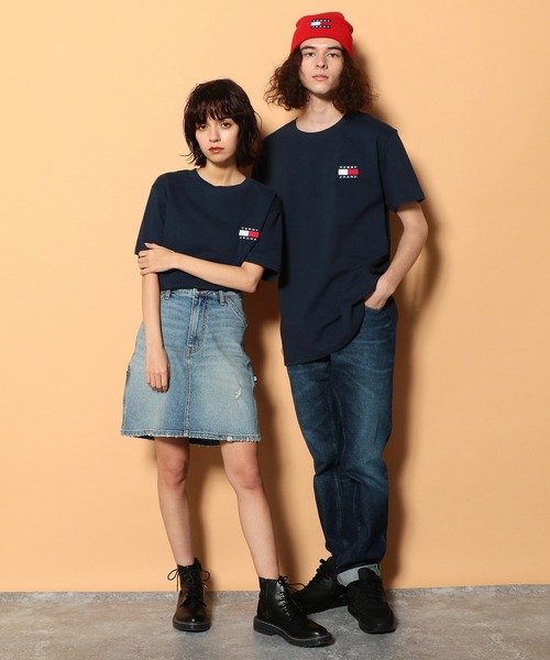 TOMMY JEANS(トミージーンズ)/ロゴワッペンTシャツ /img05