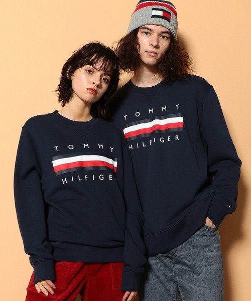 TOMMY HILFIGER(トミーヒルフィガー)/ロゴ スウェット/GLOBAL LOGO CREW/img14