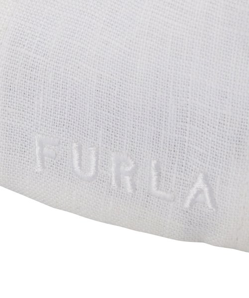 FURLA(フルラ)/FURLA（フルラ）ロゴ刺繍　麻キャップ/img04