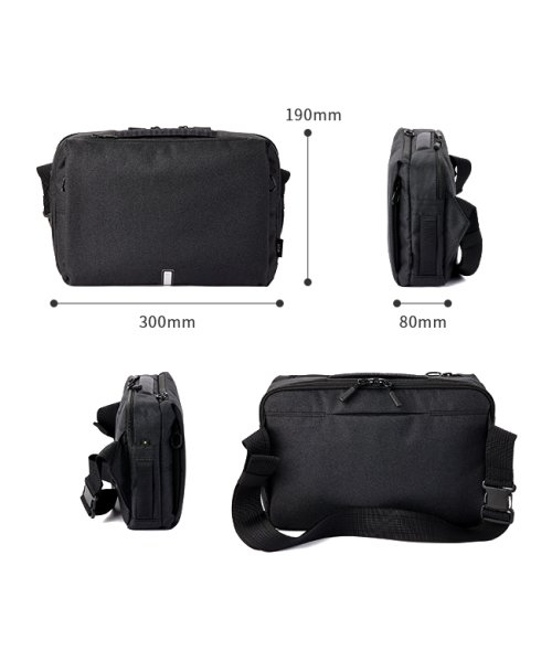 エースジーン ハンスリーSD ボディバッグ ワンショルダー メンズ 横型 ACE GENE 62881 ボディバッグ GENE