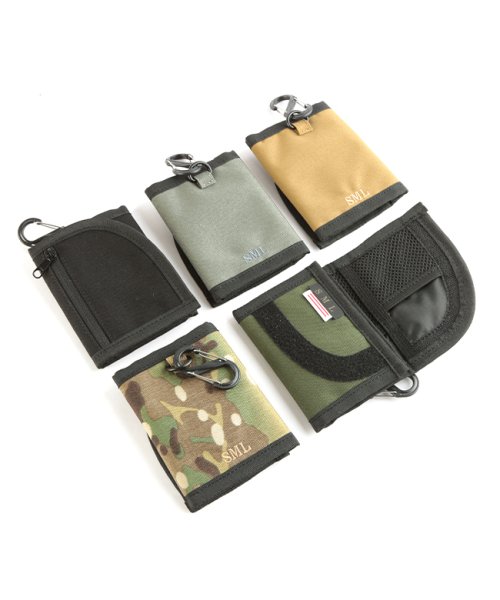 エスエムエル 財布 三つ折り財布 ミニ財布 ミニウォレット コンパクト メンズ ナイロン Sml K エスエムエル Sml Magaseek
