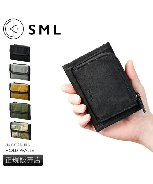 エスエムエル 財布 二つ折り財布 ミニ財布 ミニウォレット コンパクト メンズ ナイロン SML k900241