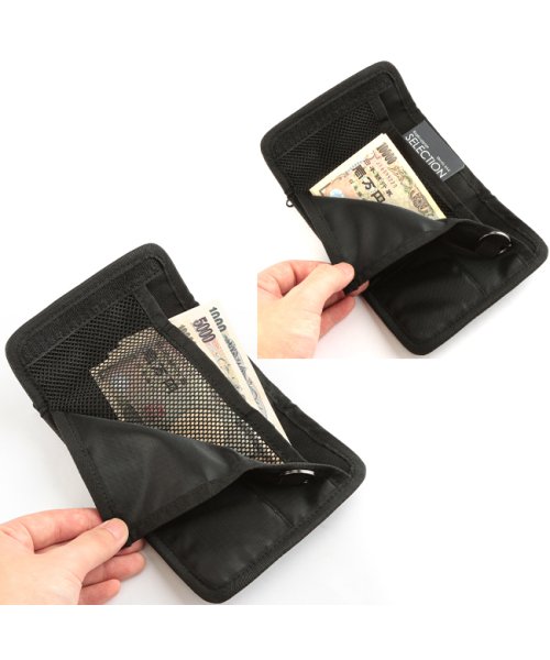 エスエムエル 財布 二つ折り財布 ミニ財布 ミニウォレット コンパクト メンズ ナイロン SML k900241
