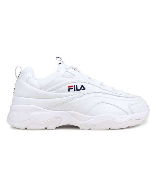 Fila フィラ フィラレイ スニーカー メンズ レディース Filaray ホワイト 白 Fs1sia1160x フィラ Fila Magaseek
