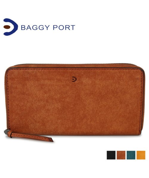 BAGGY PORT バギーポート 財布 長財布 ブオナ メンズ レディース ラウンドファスナー BUONA LONG WALLET ブラック キャメル ブルー 財布 R1884123803(14300円)
