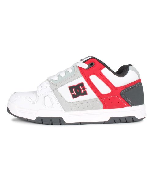 Dc Shoes ディーシーシューズ スタッグ スニーカー メンズ Dcシューズ スケシュー Stag ホワイト 白 Dm4018 ディーシーシューズ Dc Shoes Magaseek