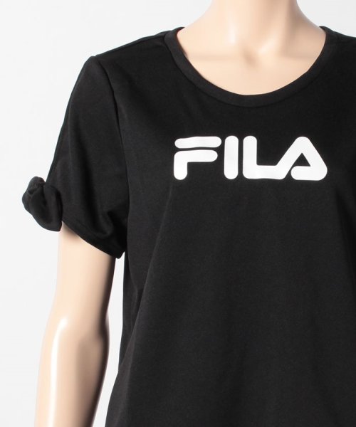 FILA(フィラ)/【ラン】水陸両用 袖リボンＴシャツ 水着 4点セット レディース/img26