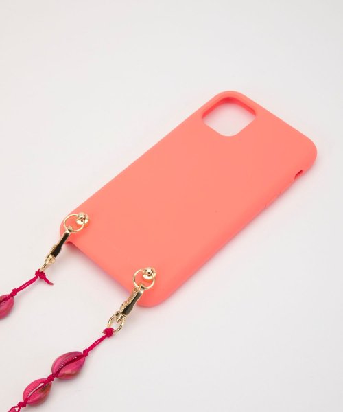 ar/mg(エーアールエムジー)/【Bs】【it】【IPHORIA】【17182， 17183， 17187， 17181】Soft Touch Necklace Case for Apple /img02