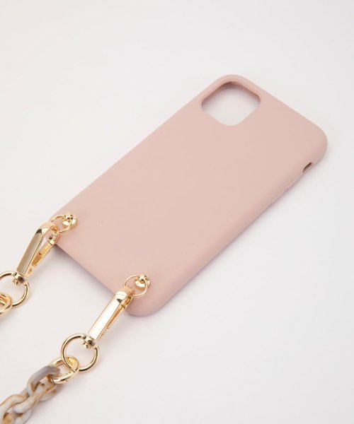 ar/mg(エーアールエムジー)/【Bs】【it】【IPHORIA】【17182， 17183， 17187， 17181】Soft Touch Necklace Case for Apple /img05