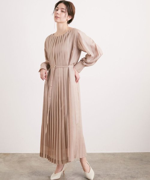セール ミストロンツイルプリーツワンピース サロン アダム エ ロペ サロン アダム エ ロペ Magaseek