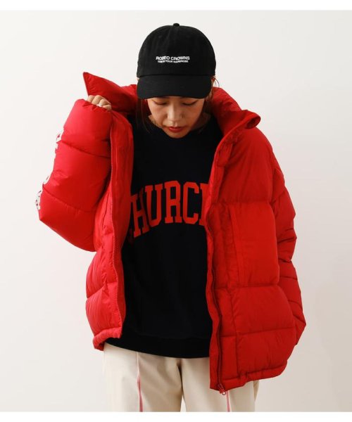 RODEO CROWNS WIDE BOWL(ロデオクラウンズワイドボウル)/BLOCKING HOODIE JACKET/img54