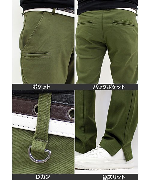 TopIsm(トップイズム)/ストレッチ ゴルフパンツ メンズ スキニー ゴルフウェア 美脚 スリット入り YKKファスナー パンツ/img09