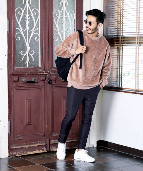 ダウンジョガーパンツ スキニーパンツ 暖かい あったか ジョガーパンツ メンズ ダウンパンツ 裏起毛パンツ スリム 暖パンツ テーパード ボトムス ジギーズショップ Jiggys Shop Magaseek