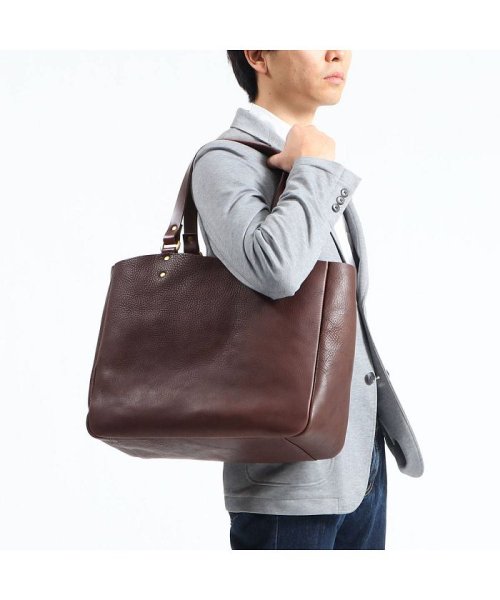 SLOW(スロウ)/スロウ トートバッグ SLOW bono tote bag width type ボノ 本革 栃木レザー A4 B4 大きめ 大容量 横型 4920003/img05