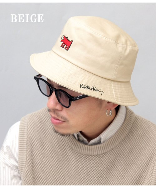 セール 5 Off Keith Haring キースへリング キャンバスバケットハット 犬 エーエムエスセレクト Ams Select Magaseek