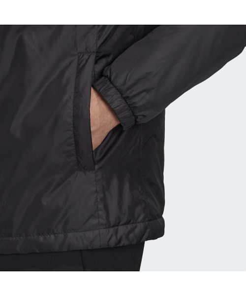 セール エッセンシャルズ インサレーテッド フード付きジャケット Essentials Insulated Hooded Jacket アディダス Adidas Magaseek